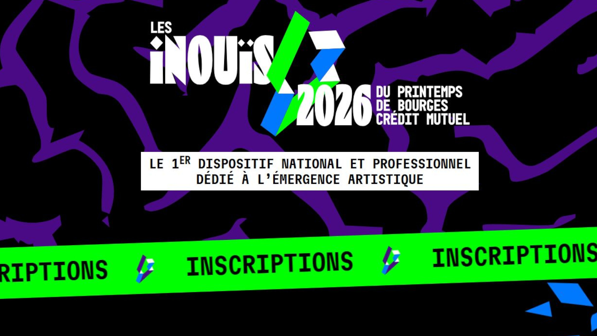 Artistes et groupes, candidatez aux iNOUïS du Printemps de Bourges Crédit Mutuel !